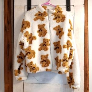 Teddy bear jump suit